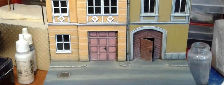 Central European street in 1/72 20160415_133944