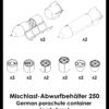 72-14 Mischlast-Abwurfbehälter 250, German parachute container (early type)