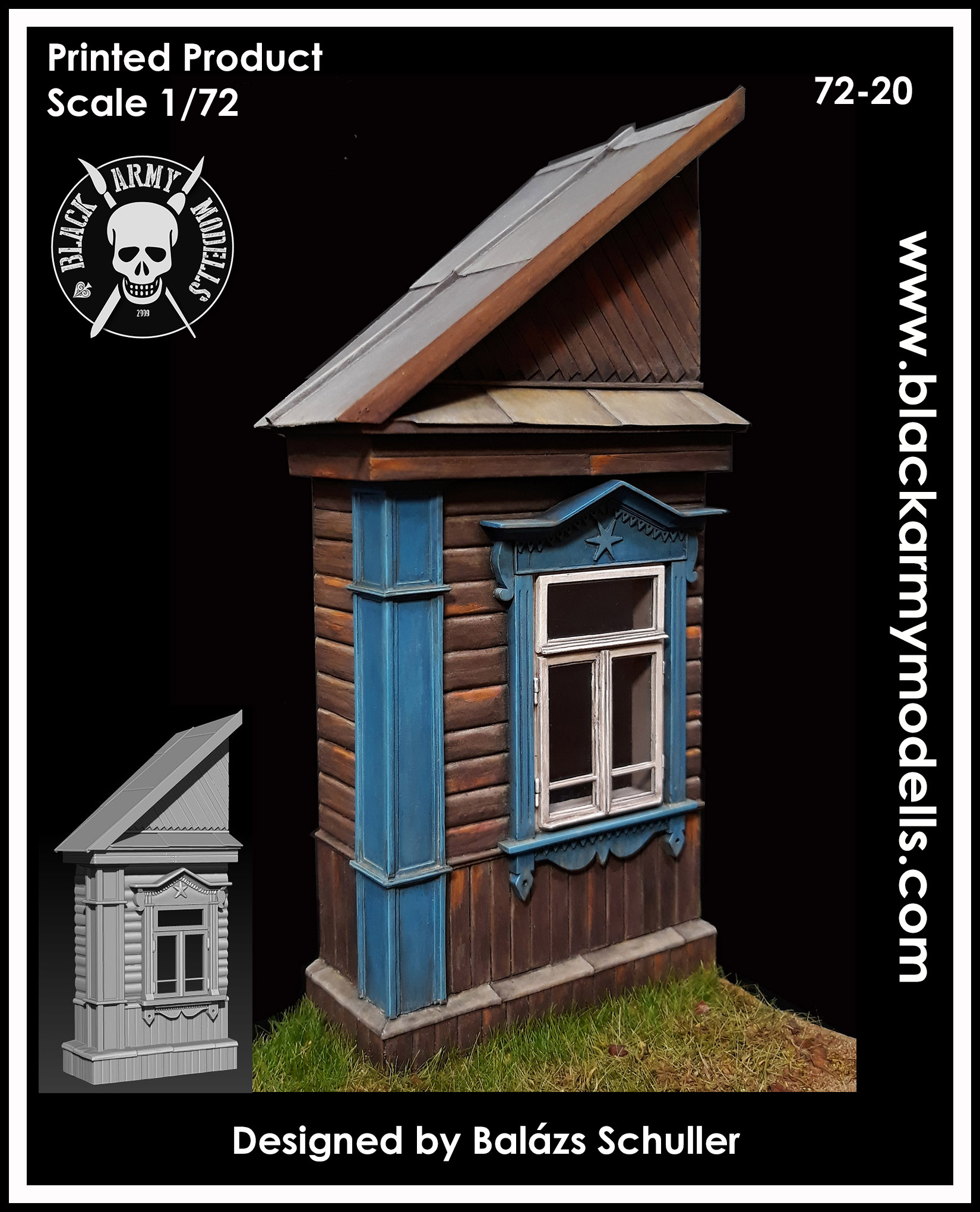 72-20 Russian country house corner (Printed product)